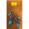 Image 3 : Turquoise Stone Sterling Silver Navajo Jewellery Collection Earrings Necklace