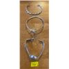 Image 1 : Assorted Wrist Accessories Watch Silver Bangles