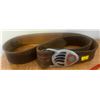 Image 3 : Indigenous Statement Accessories Leather Belt Silver & More