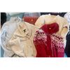 Image 1 : Collection Of Vintage Women's Sweaters  Sun Ice, Eddie Bauer,  Vintage Wool Sweater