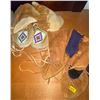 Image 2 : Native American Vintage Navajo Beaded Buckskin Moccasins  Indigenous Indian Cultural Moccasins
