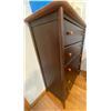 Image 2 : Vintage Five Drawer Tall Boy Solid Wood Dresser