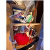 Image 5 : Antique Sewing Basket & Supplies   Needs Some TLC!