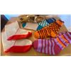 Image 1 : Assortment of Moccasin Liners and Large Hand Made Boot Socks