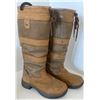 Image 1 : DUBLIN Waterproof Leather Knee High Boots Ladies Size 7.5
