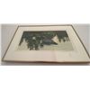 Image 1 : Framed Paint on Canvas Duck/Landscape Art 24x16