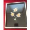 Image 2 : Vintage Indigenous Moose Tufting Flower Art 10x10 Set of 2