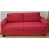 Image 1 : 2 Seater Hydabed Love Seat Red 78x36x34