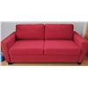 Image 2 : 2 Seater Hydabed Love Seat Red 78x36x34