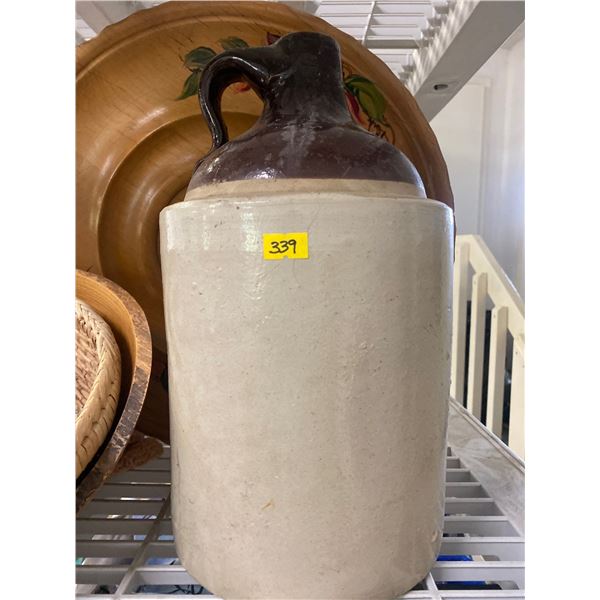 Stoneware Jug Wood Decoative Plate & More