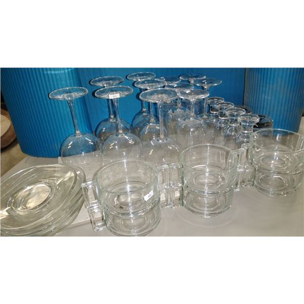 Assorted Stemware Collection Goblets Barware & More