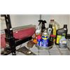 Image 1 : Automotive Essentials Emergency Roadside Kit Assorted Fluids Trailor Hitch & More