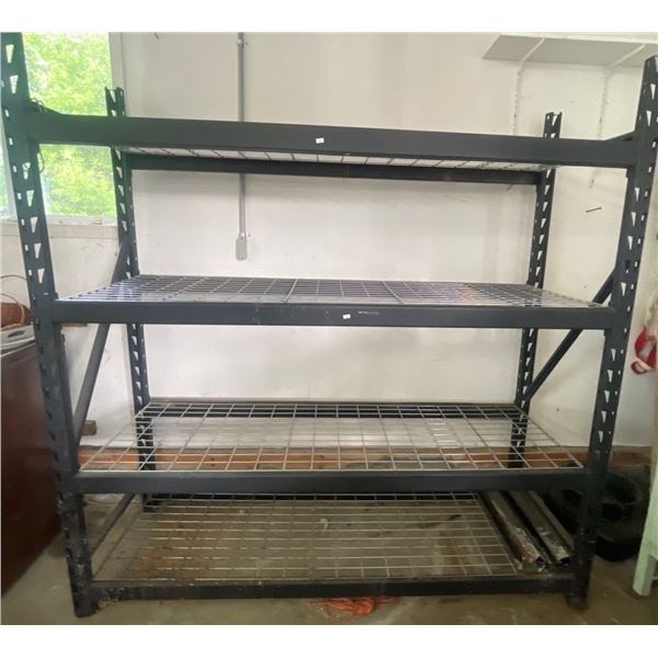 Heavy Duty Metal Utility Shelf Garage 4 Tiers 75x25x71