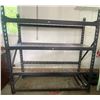 Image 1 : Heavy Duty Metal Utility Shelf Garage 4 Tiers 75x25x71