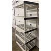 Image 3 : Plastic Utility Shelf 36x26x73