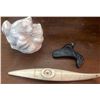 Image 3 : Mail Pouch Tobacco Metal Promotional Collectable Aztek Wood Idol Dream Catcher Kit & More