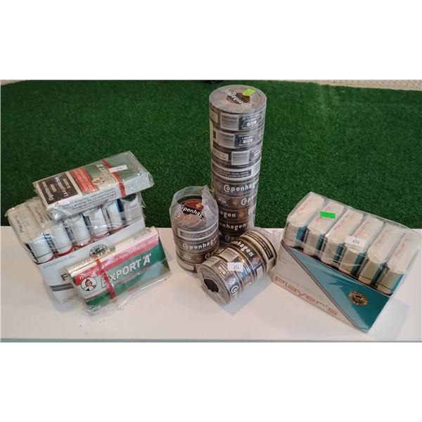 Vintage Tobacco of The Chewing & Smoking Variety PLAYERS LIGHT EXPORT A & More