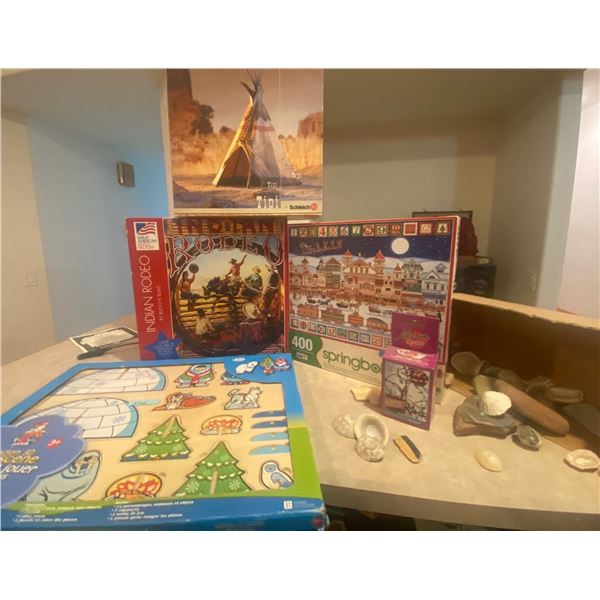 All Ages Assorted Jig Saw Puzzles Games & more