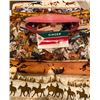 Image 1 : Horse Themed Sewing Assortment Printed Fabric Butten Holer & More