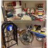 Image 1 : Metal Utility Shelf & Contents 41x22x66