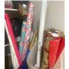 Image 3 : Complete Gift Wrap Station Bags Decorative Paper Ribbon Bows Tissue & More