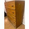 Image 2 : Vintage Solid Wood 5 Drawer Dresser 34x18cx49
