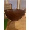 Image 2 : Large Teak Bowl w/ Assorted Kitchenware