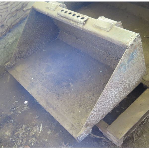 Metal Bobcat 440B or Equal  Bucket 34" x 25" x 17"H (Pick up Aug. 20)