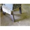 Image 2 : Qty 2 Wooden Stools & Contents: Power Tools, Hardware, etc