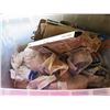 Image 8 : Qty 2 Plastic Bins & Bucket w/ Contents: Grease Gun, Tools, Bits, Gloves, etc