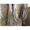 Image 13 : Rolling Plywood 2-Section Storage Unit & Contents: Straps, Tools, etc 48" x 24" x 64"H