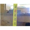 Image 18 : Rolling Plywood 2-Section Storage Unit & Contents: Straps, Tools, etc 48" x 24" x 64"H