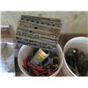 Image 2 : Qty 3 Plastic Pails & Contents: Hand Tools, Fractional Horsepower Gearmotor, Hardware, etc