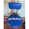 Image 2 : Kobalt Shop Stool w/ Metal Foot Rests 39"H