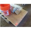 Image 2 : Contents of Pallet: Tool Box, Strapping, Hardware, etc
