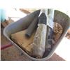 Image 2 : Wheelbarrow & Contents: Misc Rolls Matting & Netting
