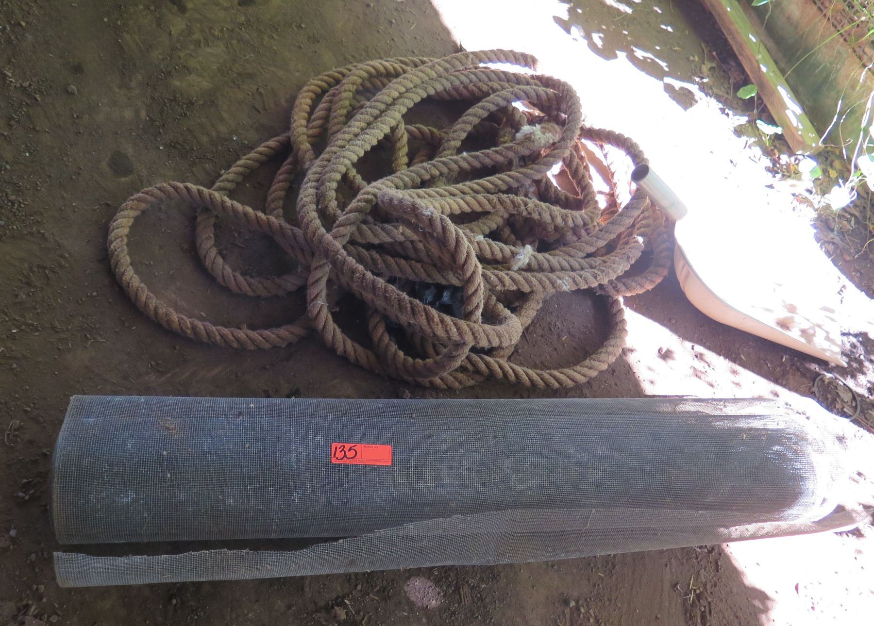 Roll Mesh Privacy Netting & Rope