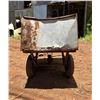 Image 2 : Vintage Rolling Metal Push Cart