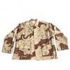 Image 1 : Desert Camo Combat Shirt, Size: X-Large Regular