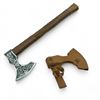 Image 1 : 4-3/4" Blade Axe with Leather Sheath, New