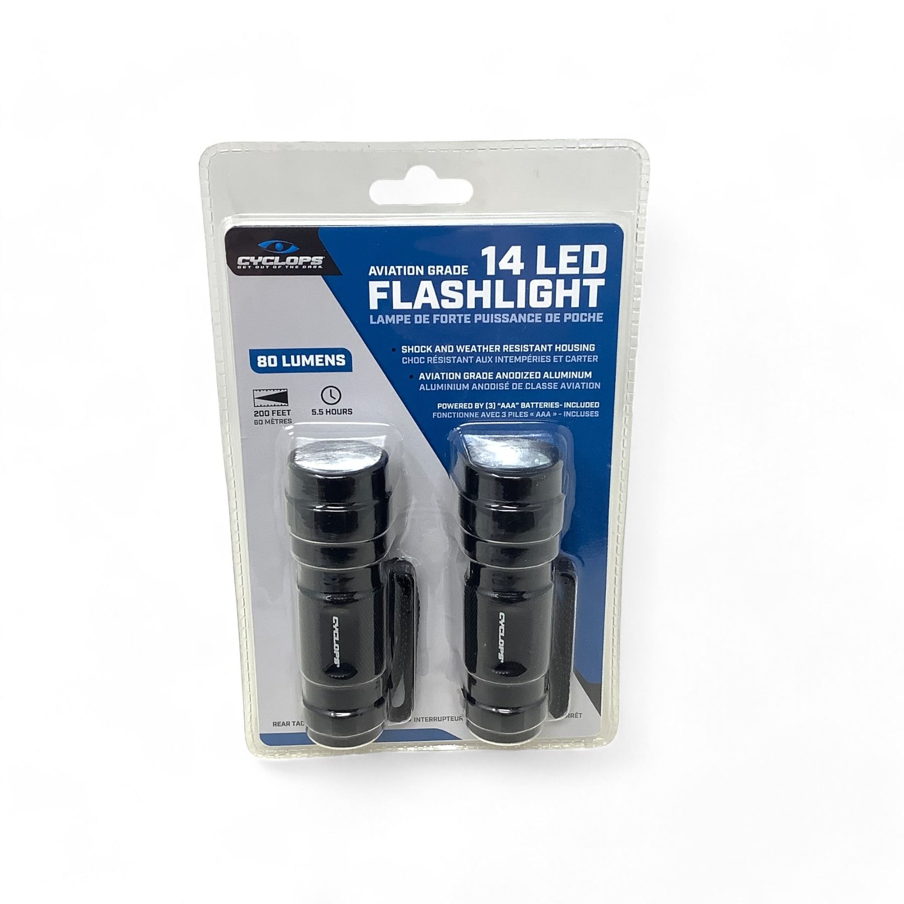 Syclops Led Cyclops Aviation Grade 14 LED 80 Lumens Flashlight