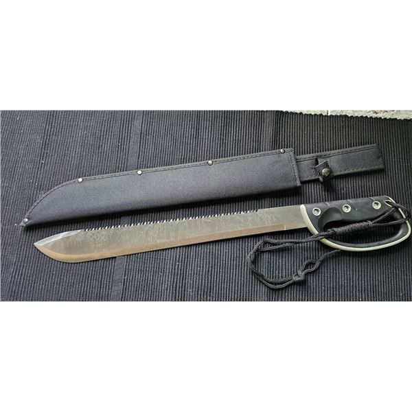 24.75" RUBBER GRIP MACHETE