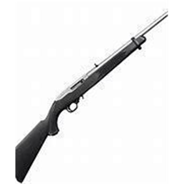 RUGER 10/22 CARBINE .22LR STAINLESS BLACK SYNTHETIC