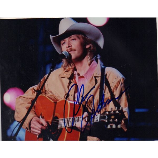 Alan Jackson signed photo