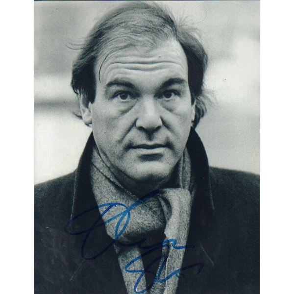 Oliver Stone signed photo
