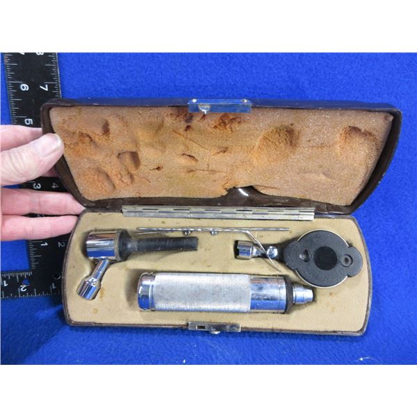 Vintage Riester Otoscope with Case - Made in Germany