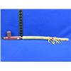 Image 1 : Native American Red Pipestone Peace Pipe