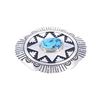 Image 5 : Navajo T&R Singer Sleeping Beauty Turquoise Buckle