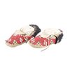 Image 2 : Ca. 1930- Sioux Beaded Hard Sole Moccasins
