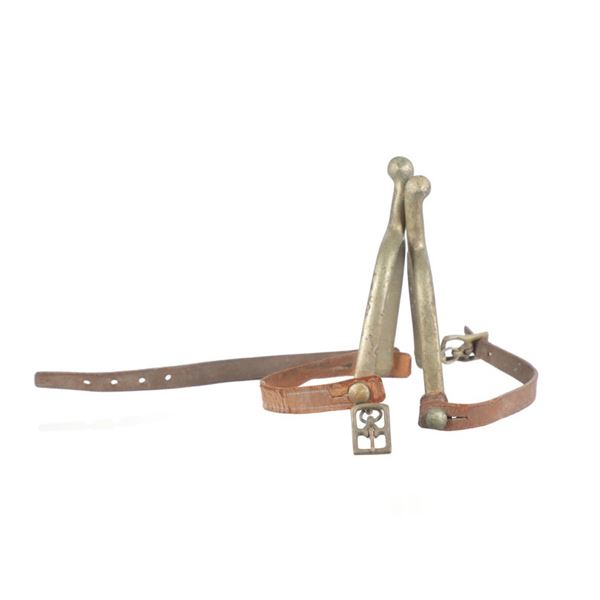 Early US Cavalry August Buermann Spurs